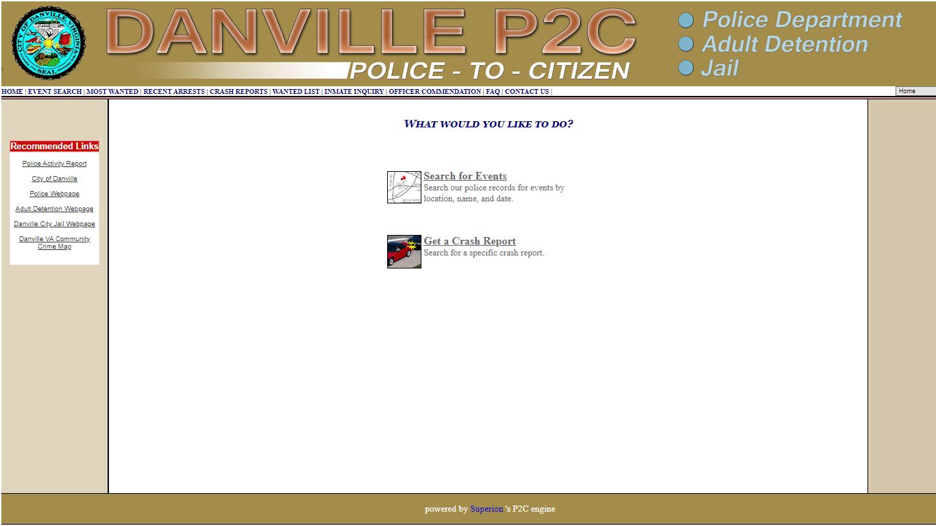 Danville P2C - provided by OSSI